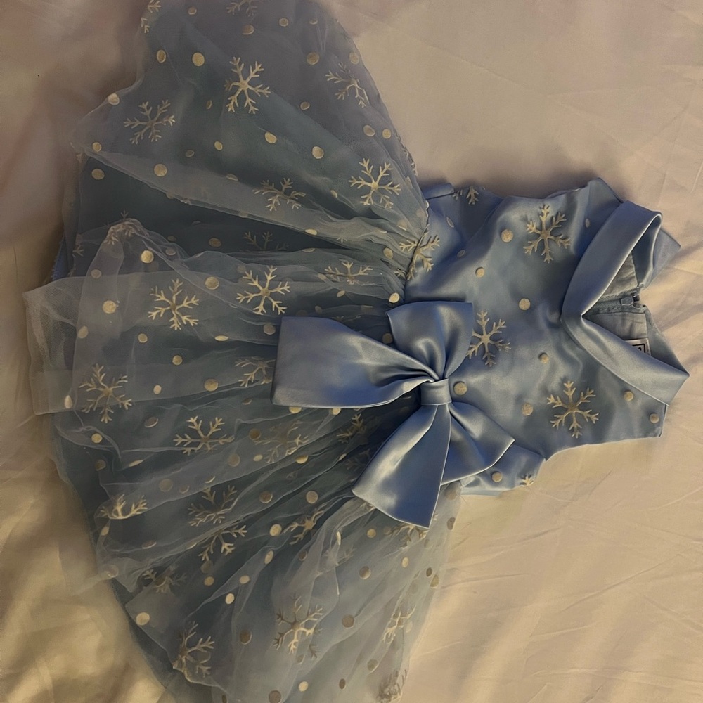 Snowflake Princess Dress SOLD